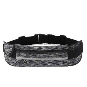 Adjustable Reflective Running Fanny Pack Waist Belt With Zipper Pocket